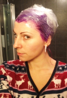 purple, lilac, hair, dye, head, review, crazy, colour, lavender, pastel, gyaru, winter, 2014, cute, kawaii, tutorial, blonde, dreads