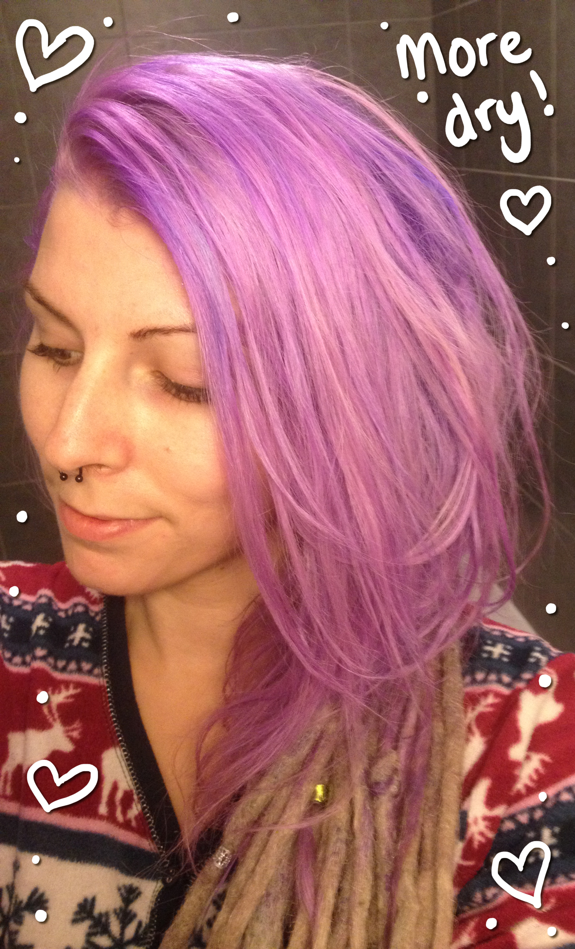 Dying My Hair From Blonde To LILAC Spookyruthy World Of Cute